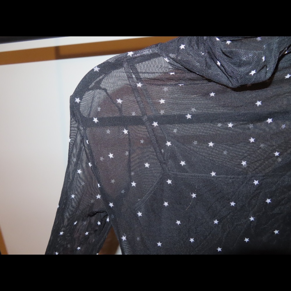 Mesh Bodycon Star Dress